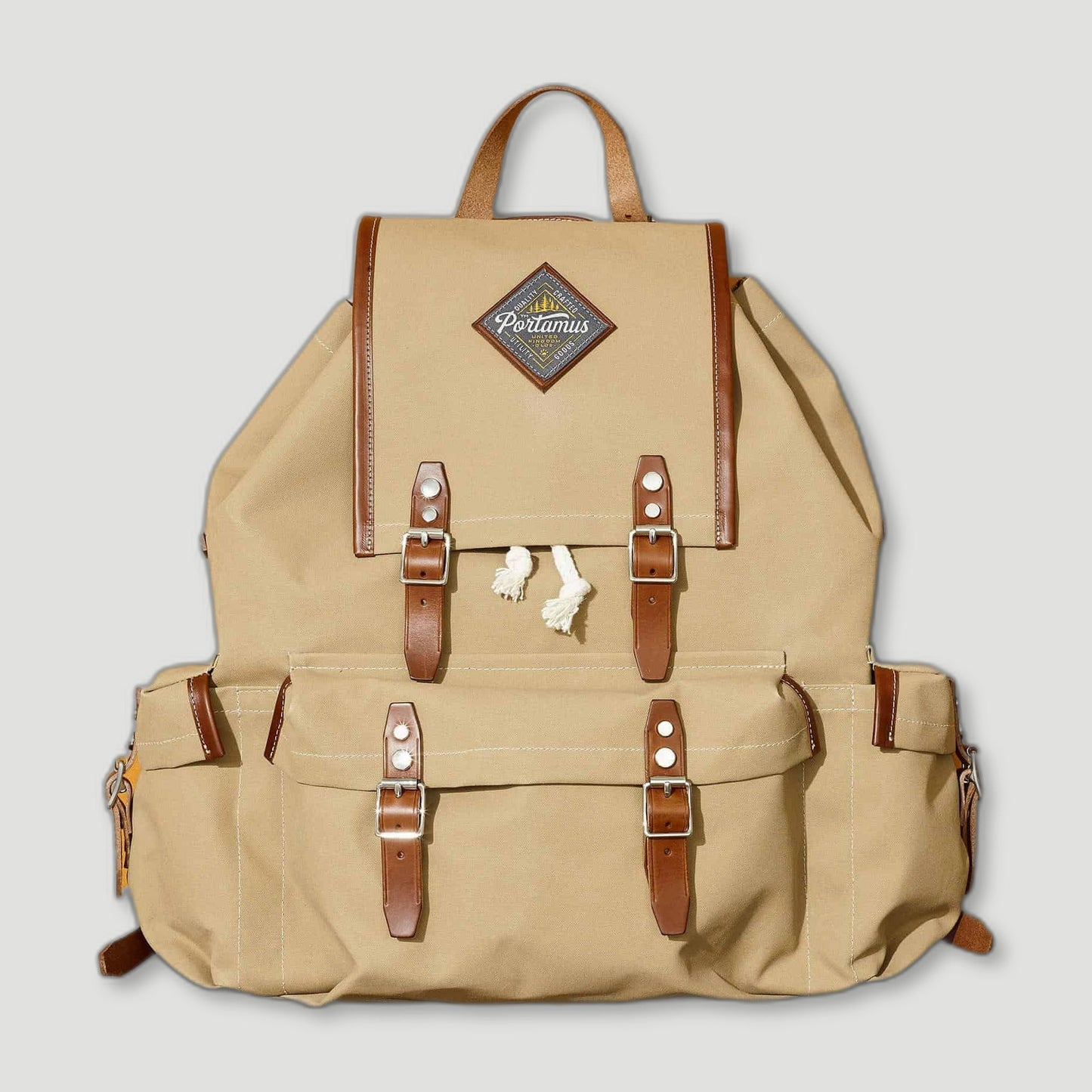 Rockness Backpack Scout Taupe from Portamus - British Made Bags