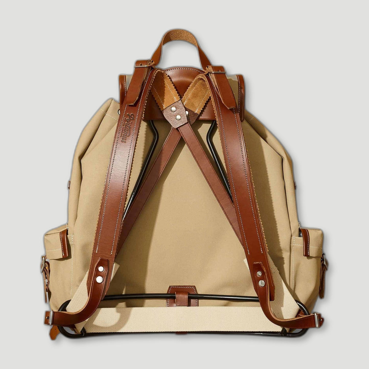Rockness Backpack Scout Taupe from Portamus - British Made Bags