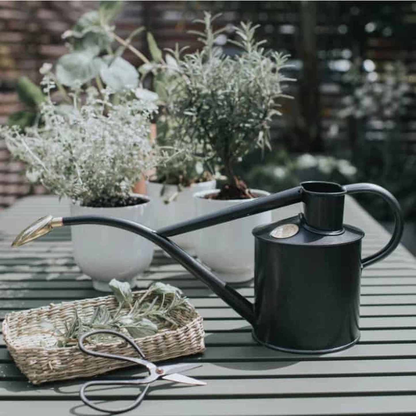 Rowley Ripple - Two Pint Graphite Watering Can