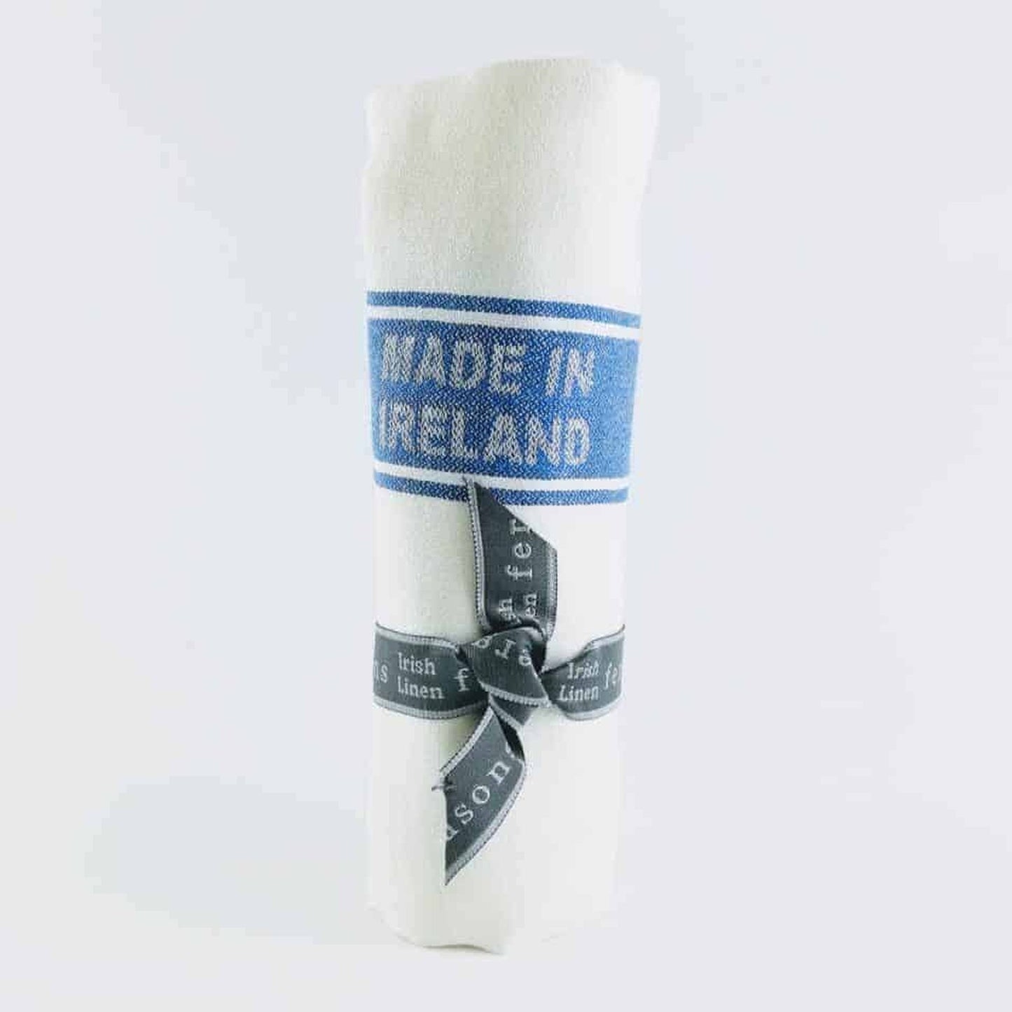 Royal Blue Striped Tea Towel