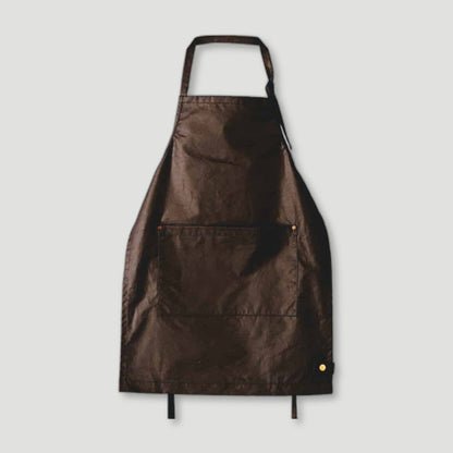 Rustic Waxed Cotton Children's Apron from FieldwareCo - British Made Waxed Cotton Aprons