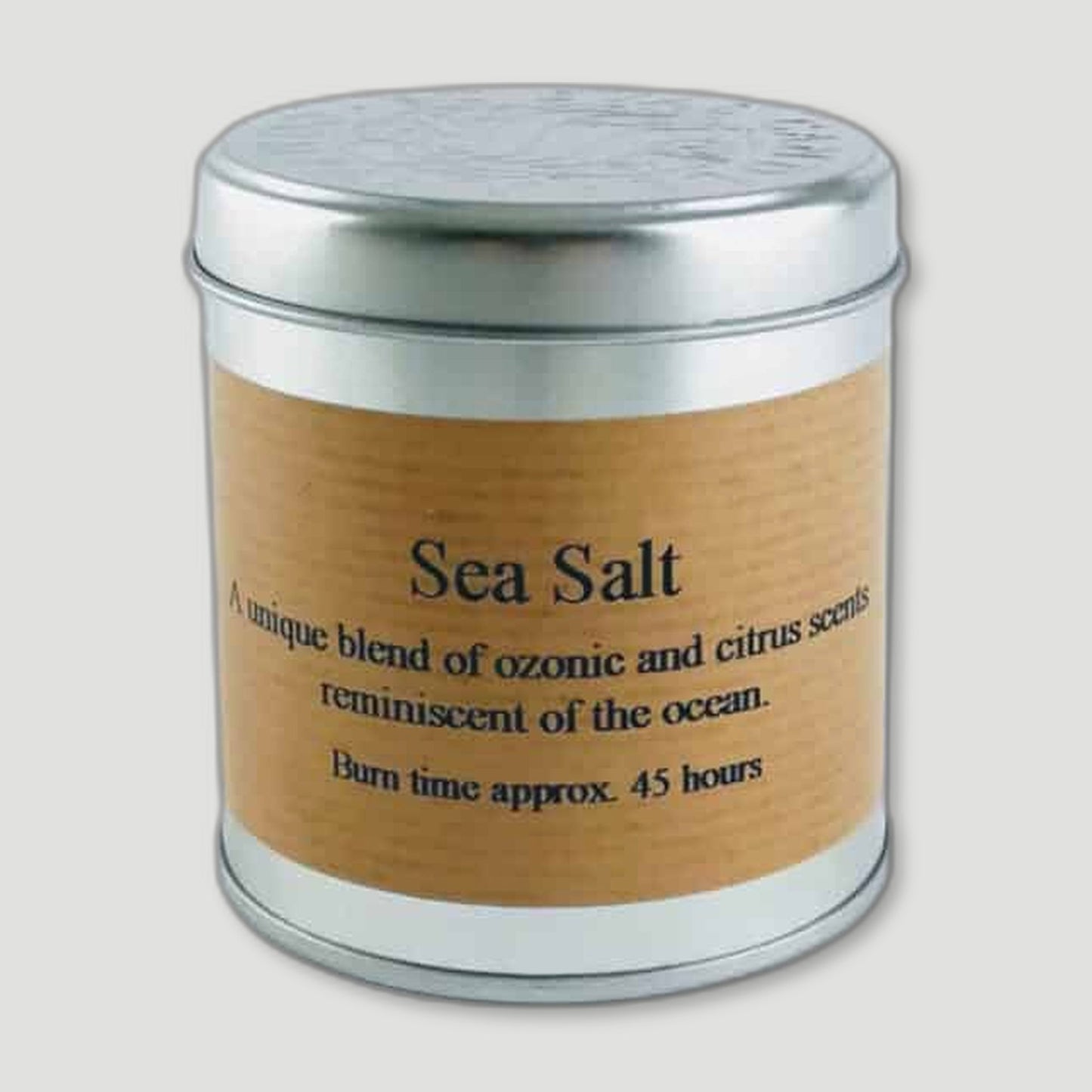 Sea Salt Tin Candle from St Eval Candles - British Made Candles