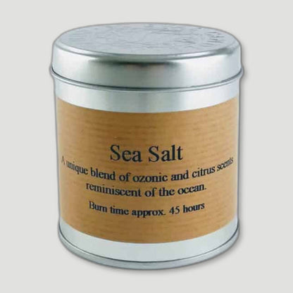 Sea Salt Tin Candle from St Eval Candles - British Made Candles