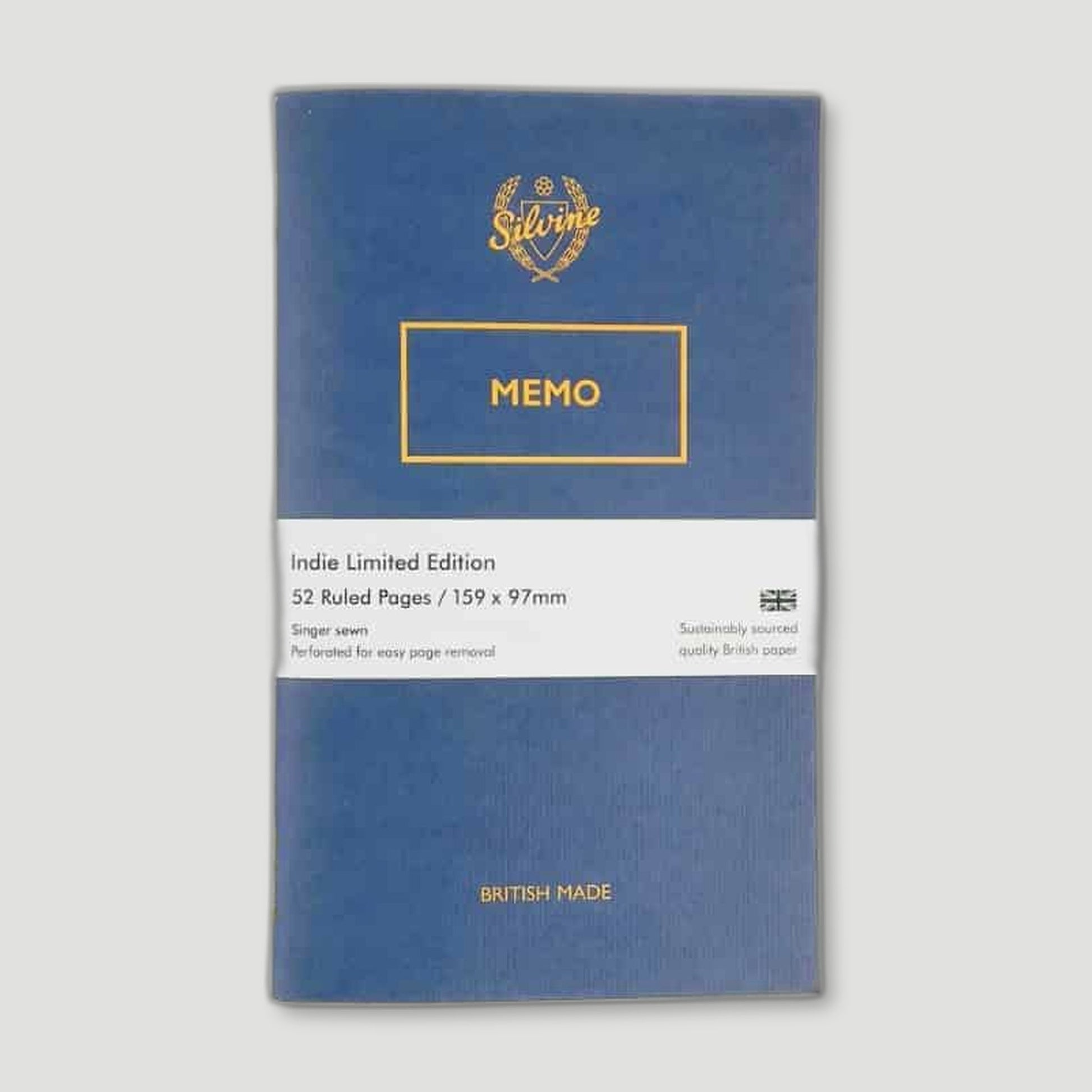 Silvine Ltd Edition Blot Blue Collection from Silvine Originals - British Made Stationery
