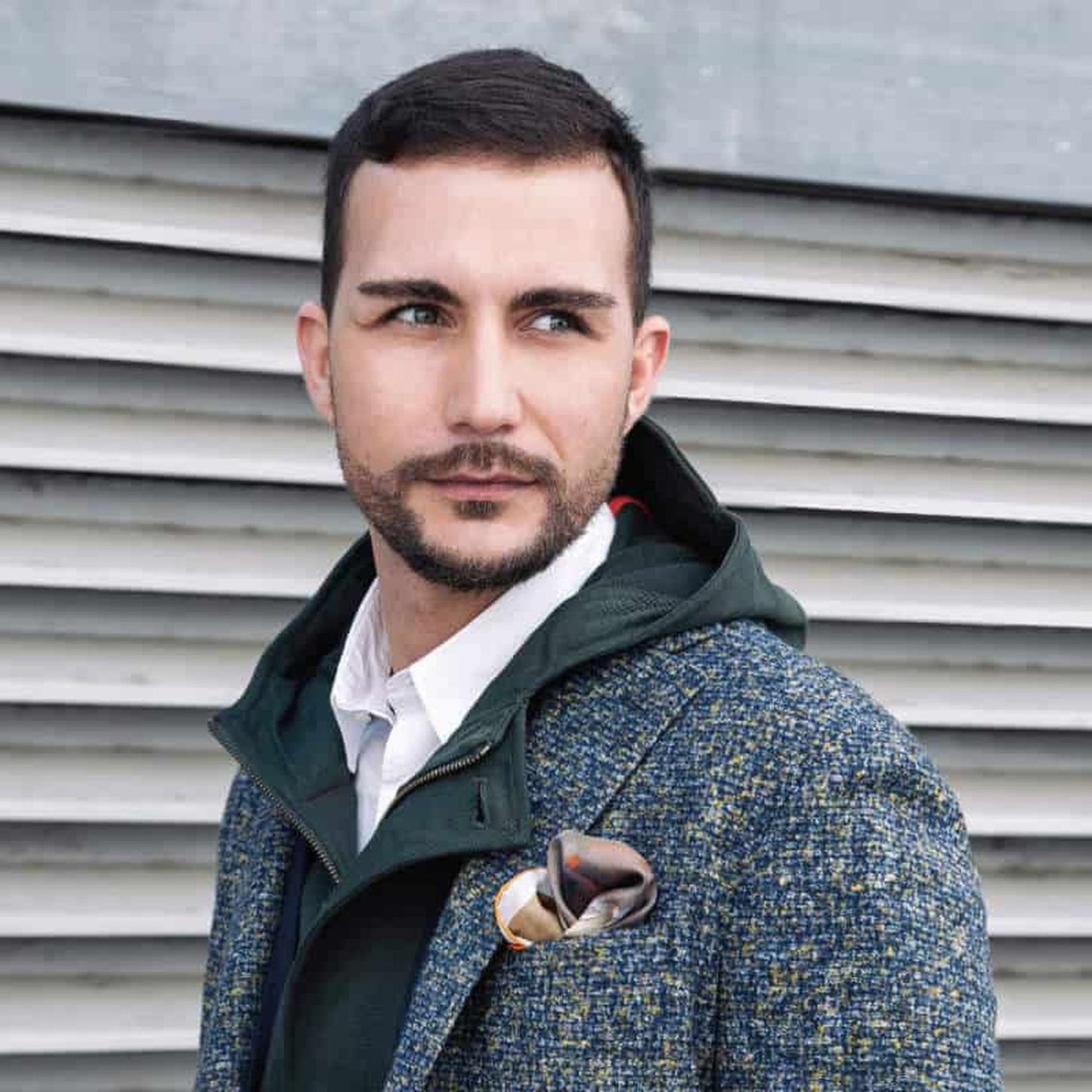 Six! Silk Pocket Square