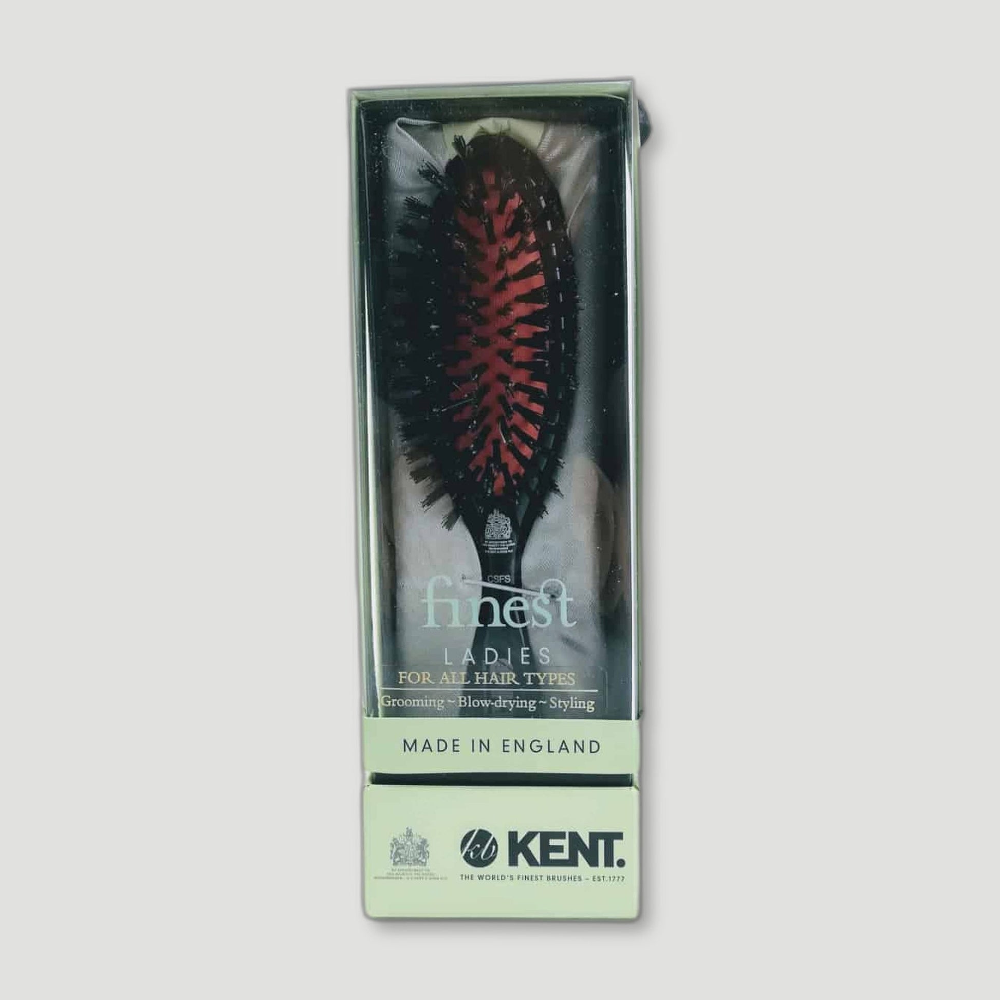 Small Cushioned Hair Brush from Kent Brushes - British Made Hair Brushes