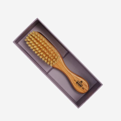 Soft Pure White Bristle Cherrywood Baby Brush