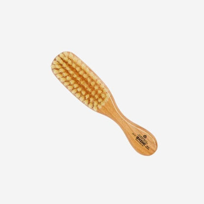 Soft Pure White Bristle Cherrywood Baby Brush