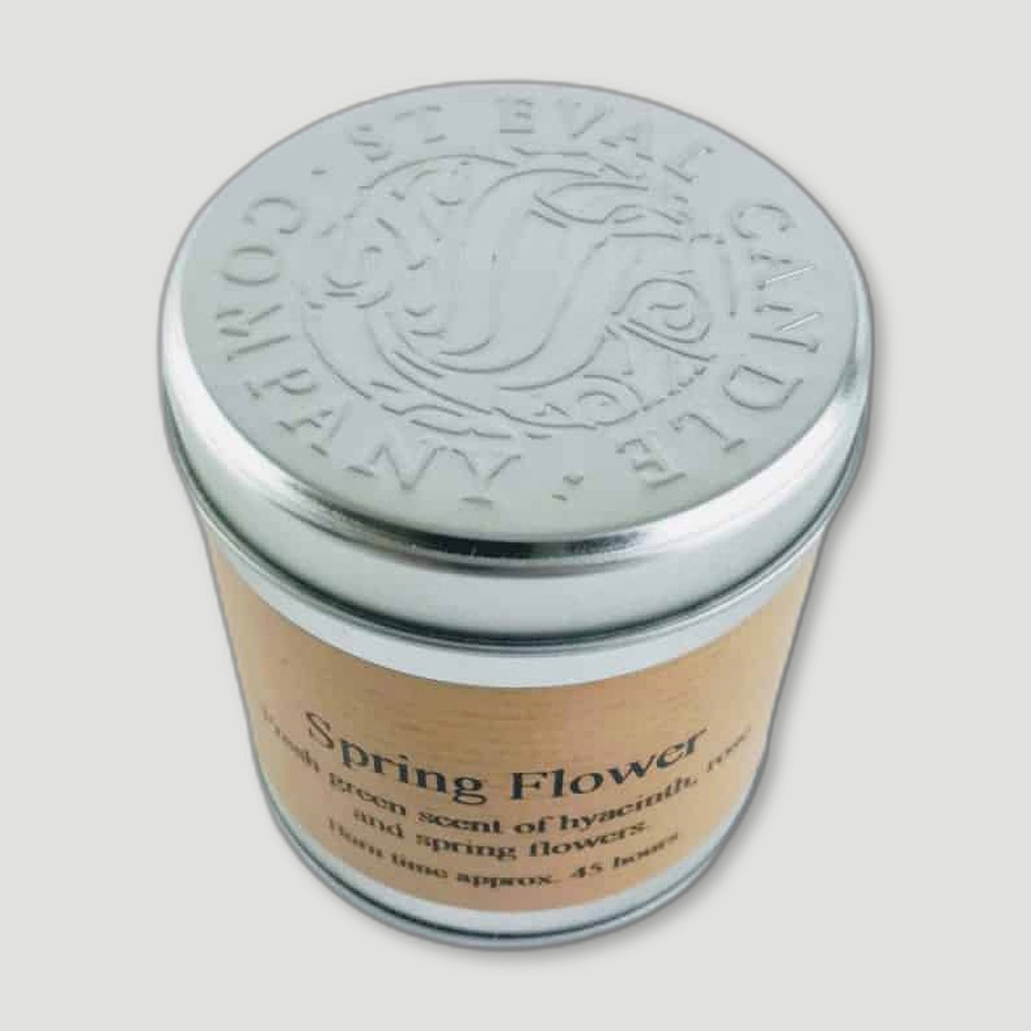 Spring Flower Tin Candle from St Eval Candles - British Made Candles