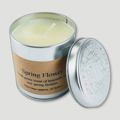 Spring Flower Tin Candle from St Eval Candles - British Made Candles