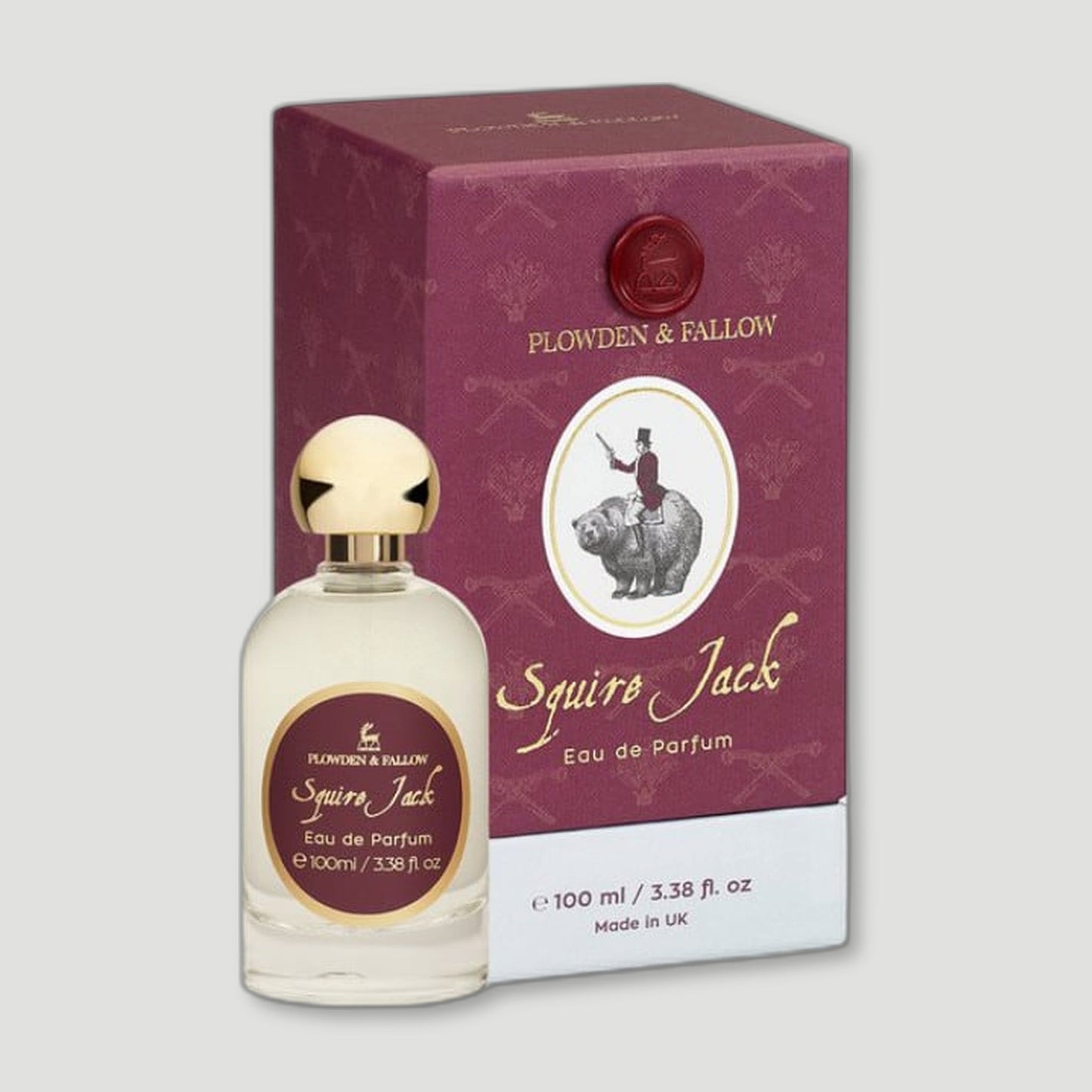Squire Jack Eau De Parfum 100ML from Plowden & Fallow - British Made Perfumes & Fragrances