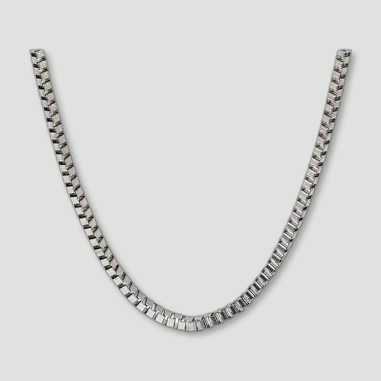Stainless Steel Chain Necklace from Bailey of Sheffield - British Made Men'S Jewellery