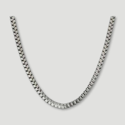 Stainless Steel Chain Necklace from Bailey of Sheffield - British Made Men'S Jewellery