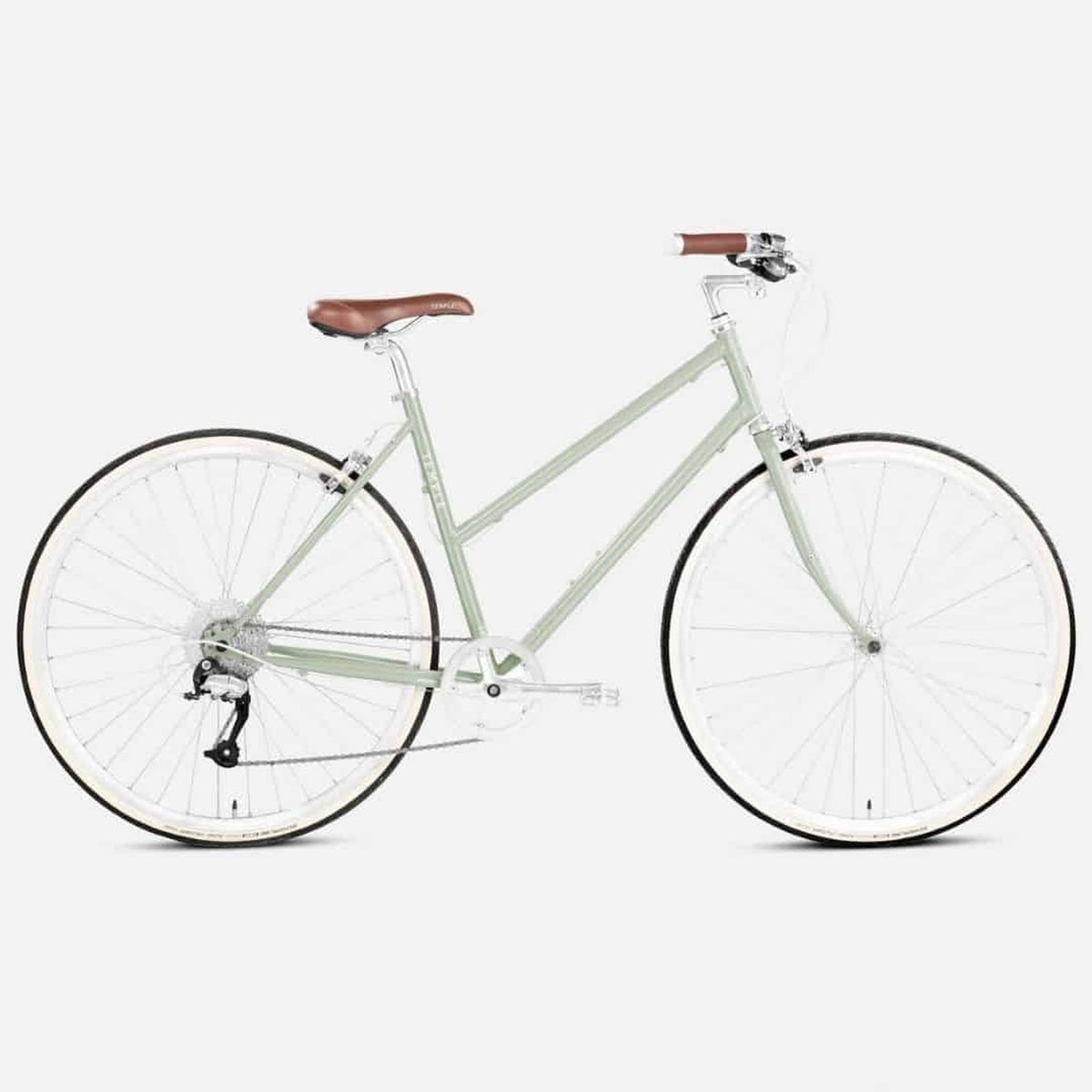 Step Through Lightweight Geared Bicycle Slate