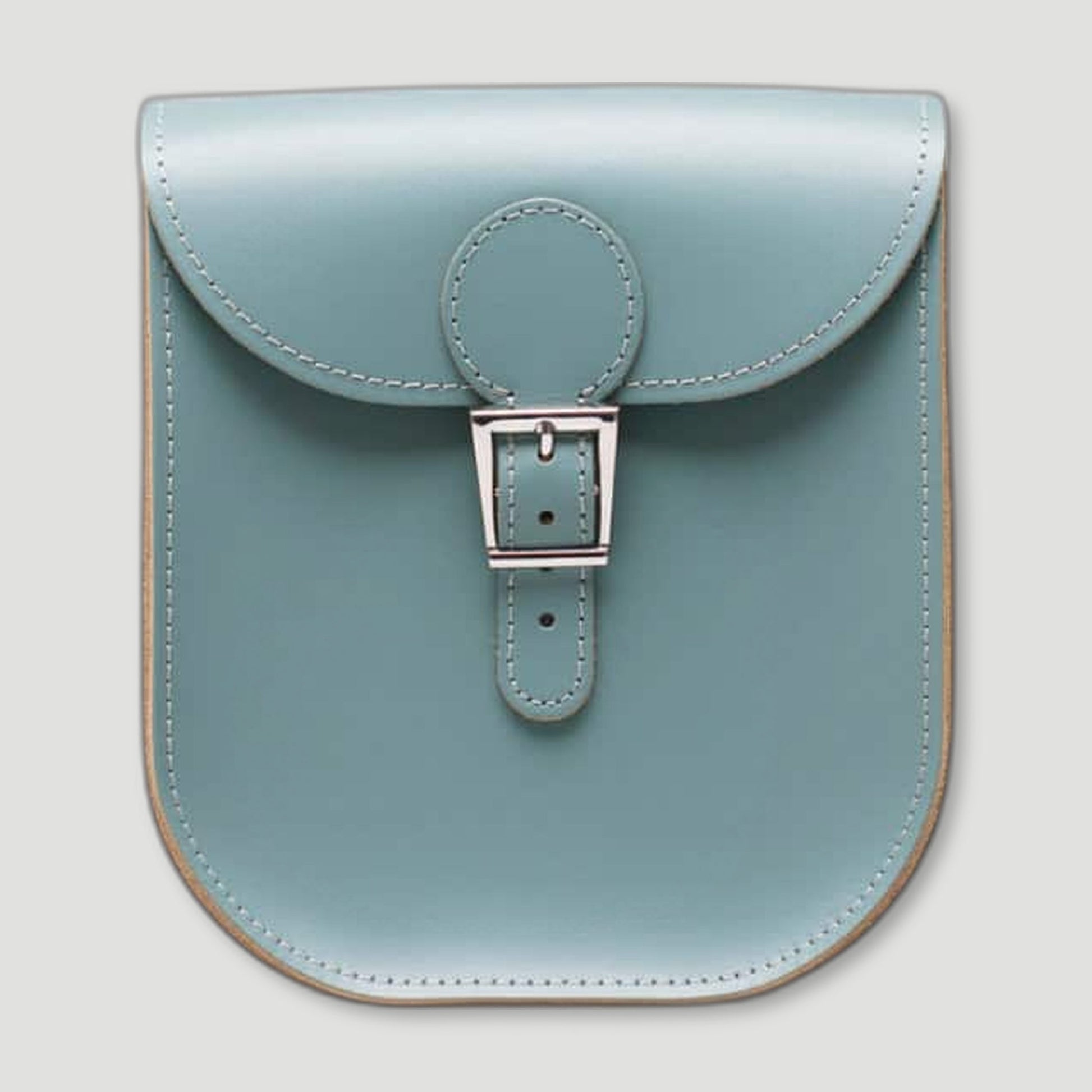 Stormy Sea Milkman Satchel from Brit Stitch - British Made Leather Satchels