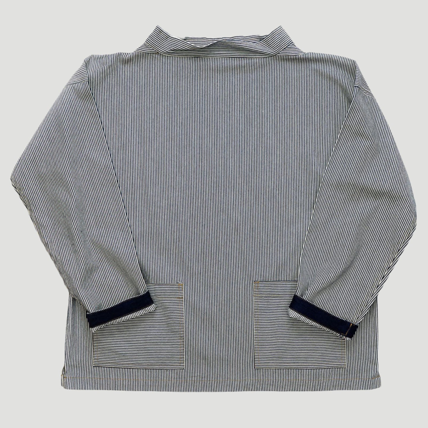 Ticking Stripe Classic Smock - Medium