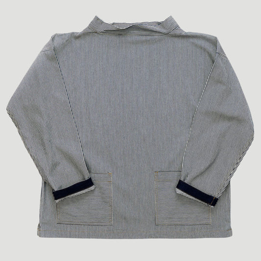 Ticking Stripe Classic Smock - Medium