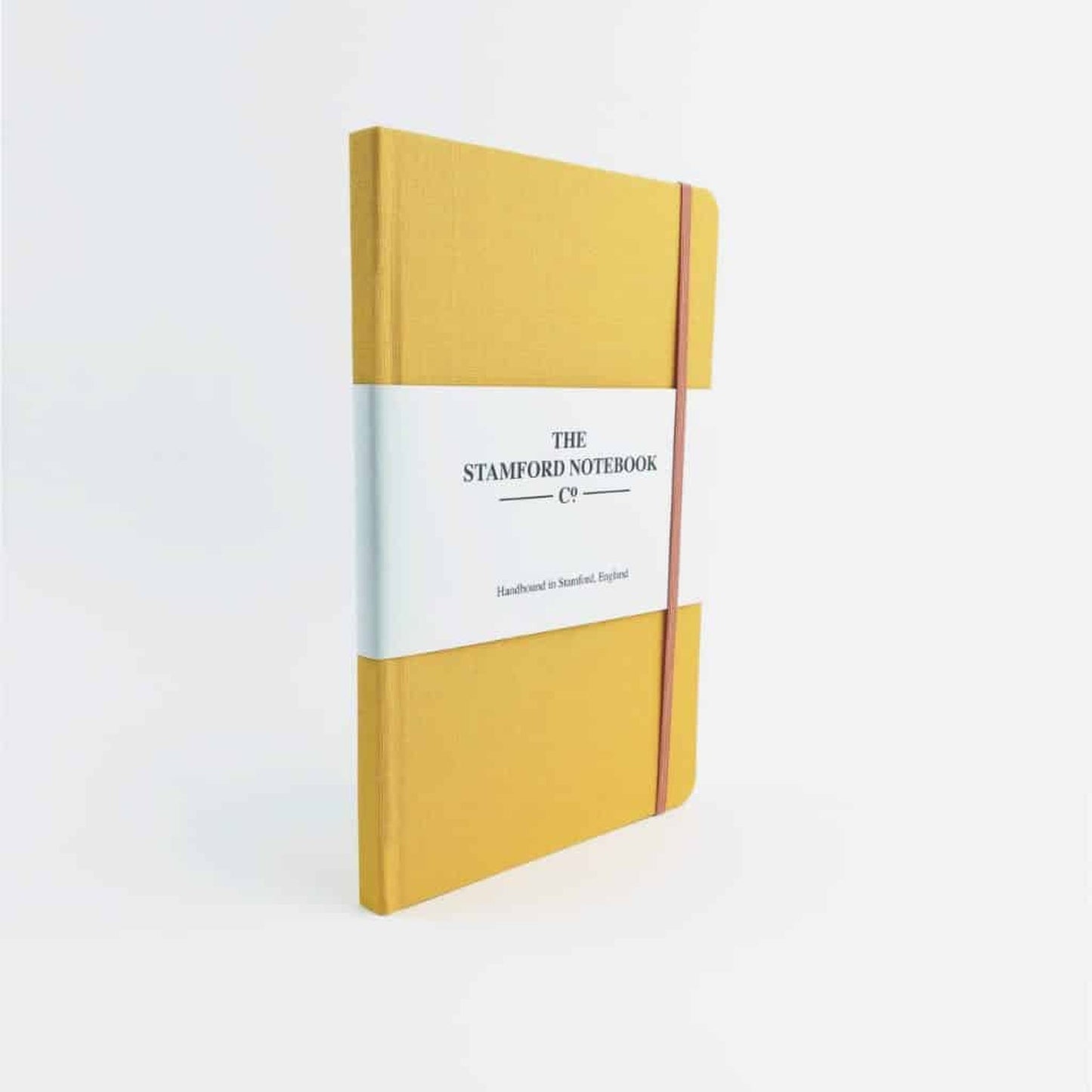 Sunshine Yellow Woven Cloth Notebook