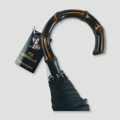 Telescopic Scorched Whangee Umbrella from Fox Umbrellas - British Made Umbrellas