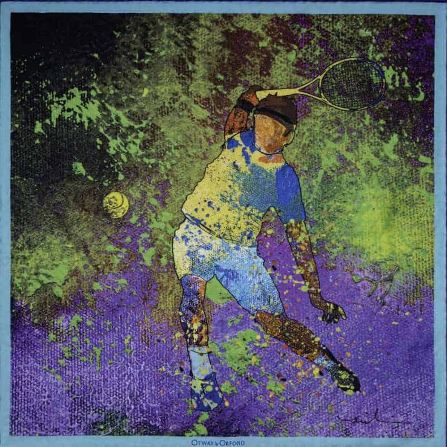 Tennis Passion Pocket Square