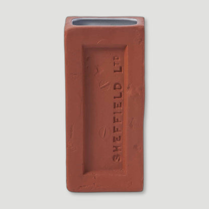 Terracotta Sheffield Brick Vase