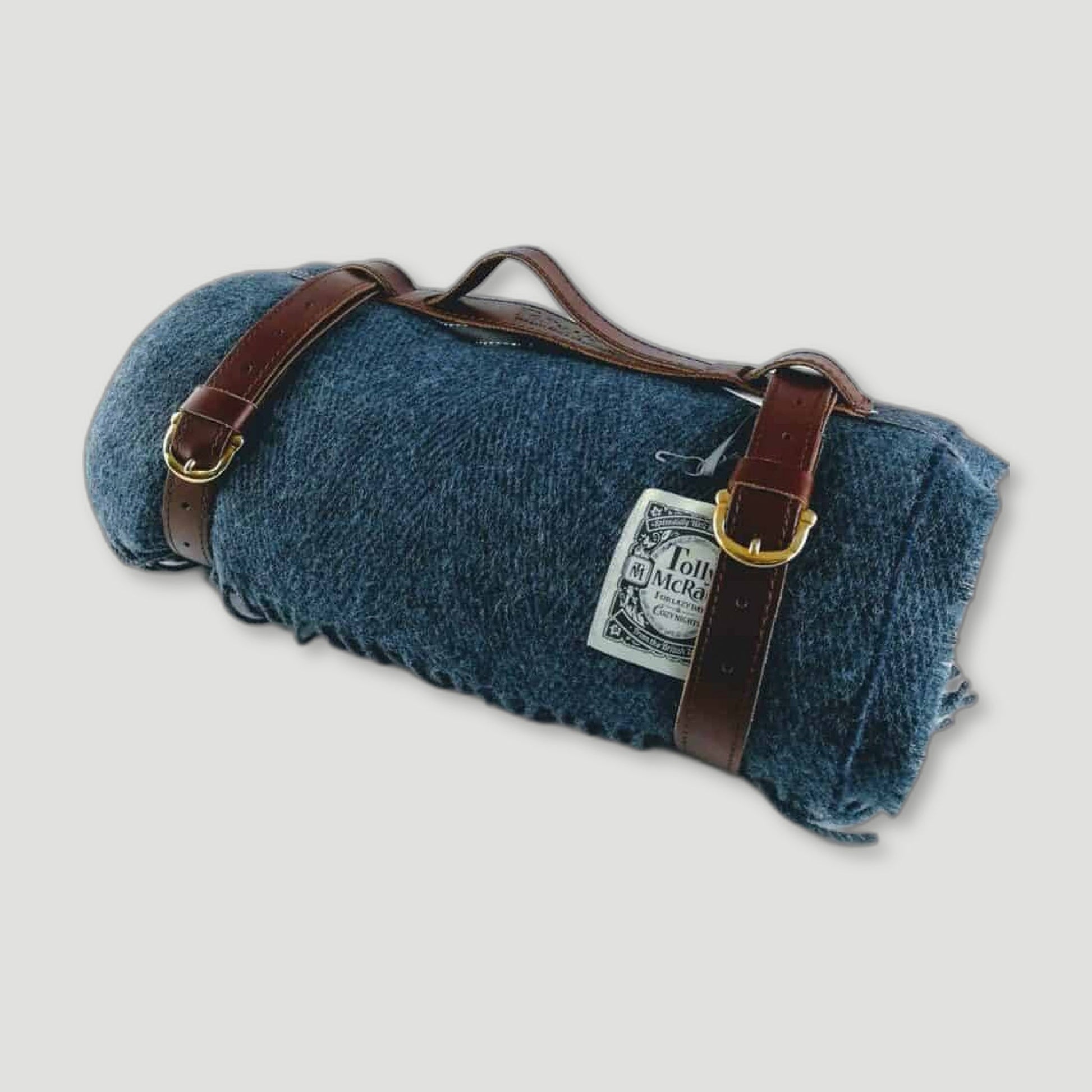 That Blue Blanket from Tolly McRae - British Made Wool Blankets