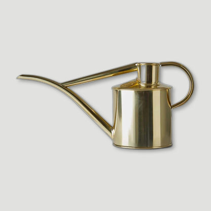 The Fazeley Flow - Two Pint Brass Watering Can from Haws Watering Cans - British Made Watering Cans