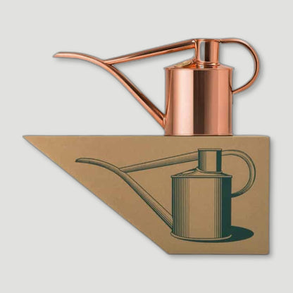 The Fazeley Flow - Two Pint Copper from Haws Watering Cans - British Made Watering Cans