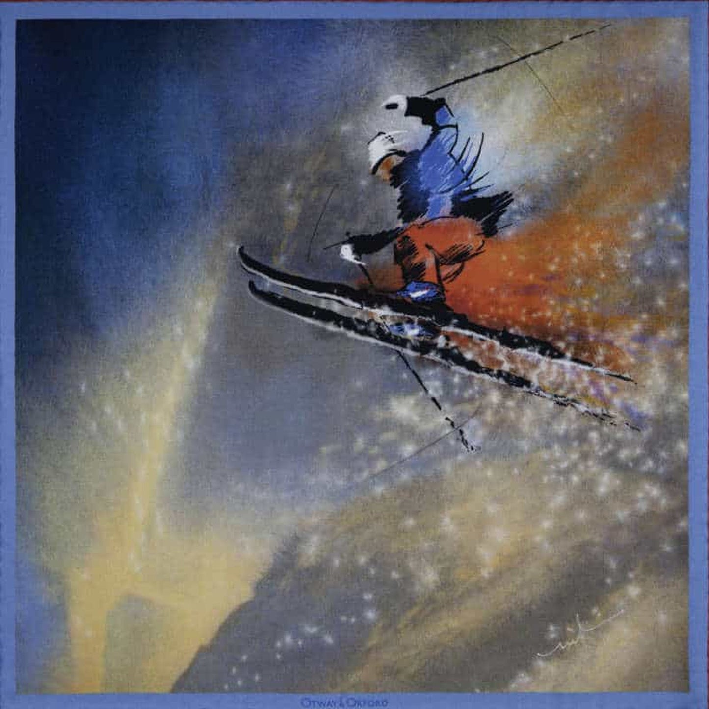 The Jump Pocket Square