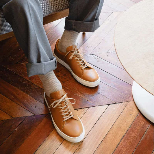 The Mellor II French Calf Tan Sneakers