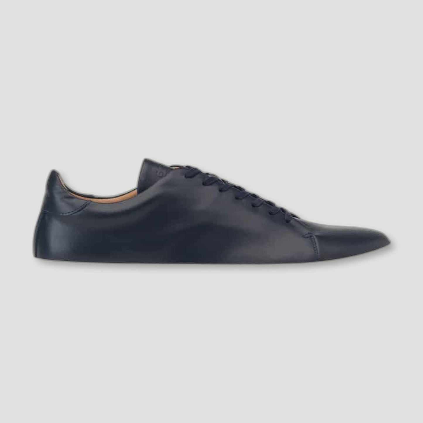 The Mellor II Navy Calfskin Sneakers from Goral - British Made Trainers