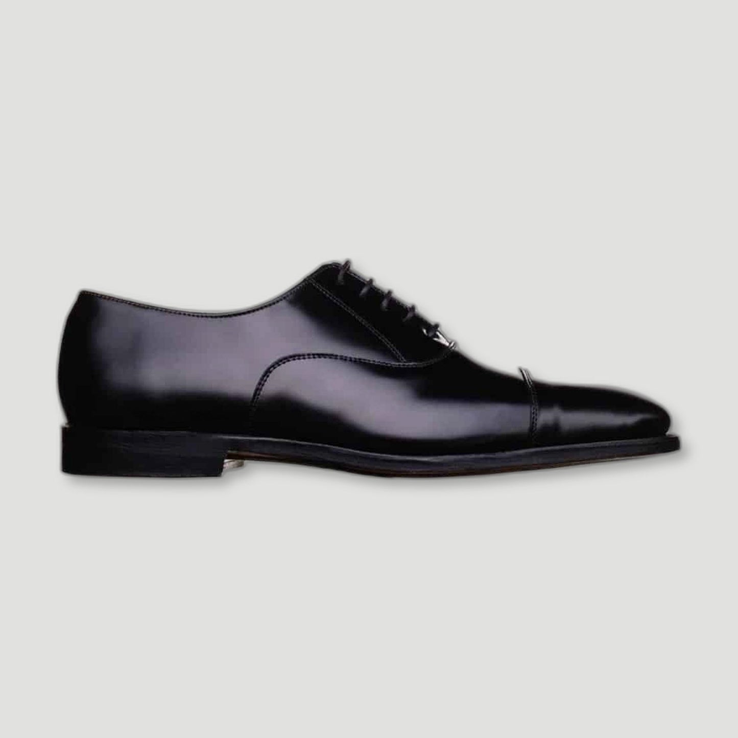 The Oxford | Cap Toe | Black Leather