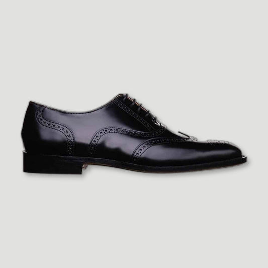 The Oxford | Wing Tip | Black Leather