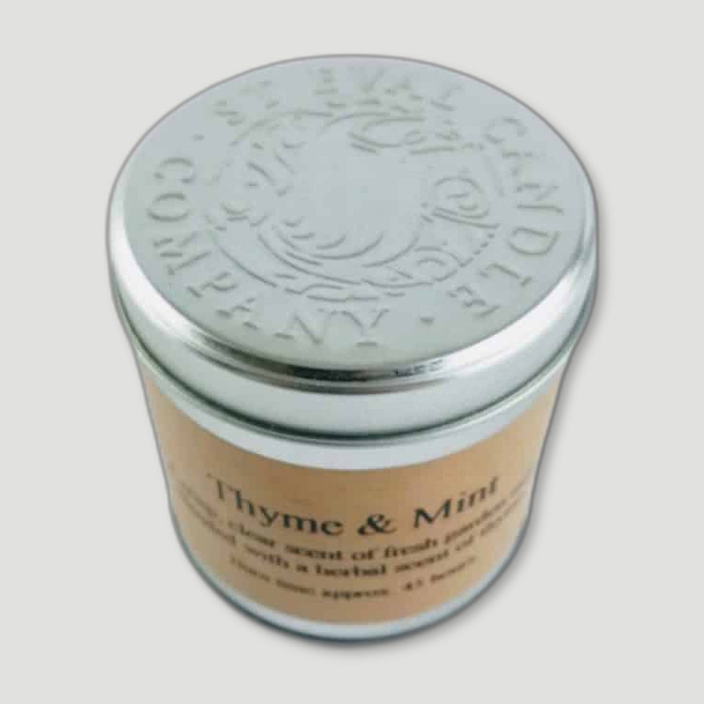Thyme and Mint Tin Candle from St Eval Candles - British Made Candles