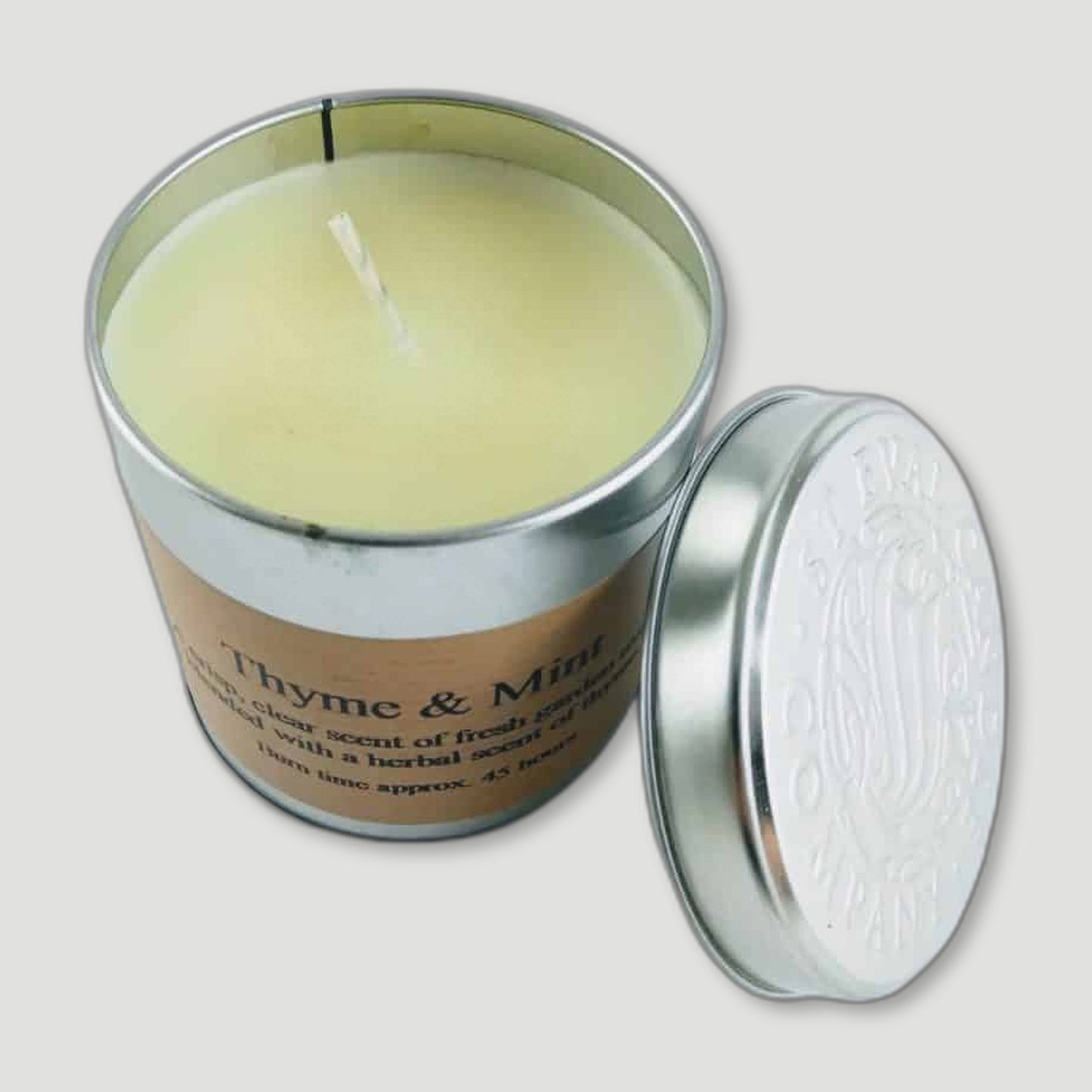 Thyme and Mint Tin Candle from St Eval Candles - British Made Candles
