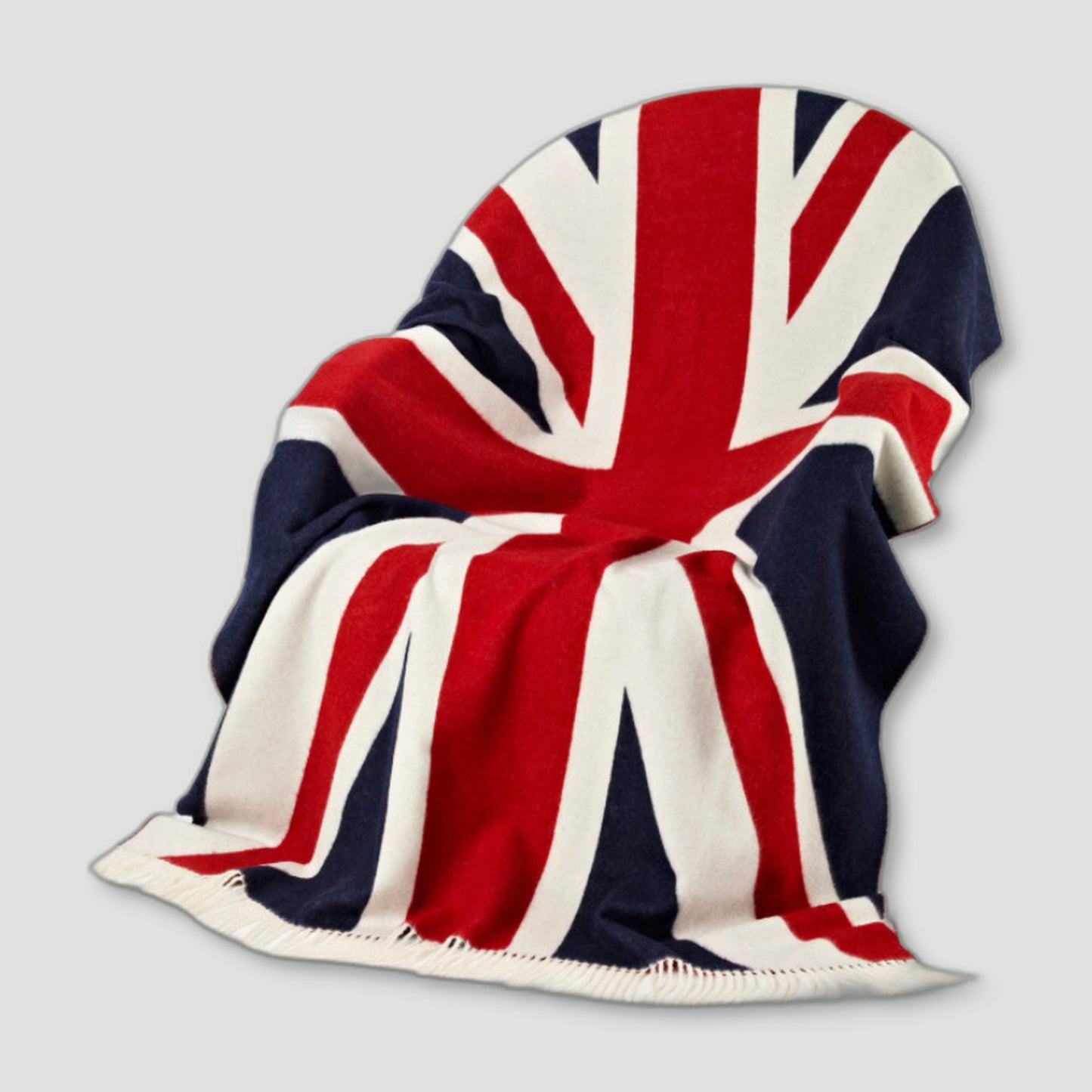 Union Jack Throw from Bronte by Moon - British Made Wool Throws