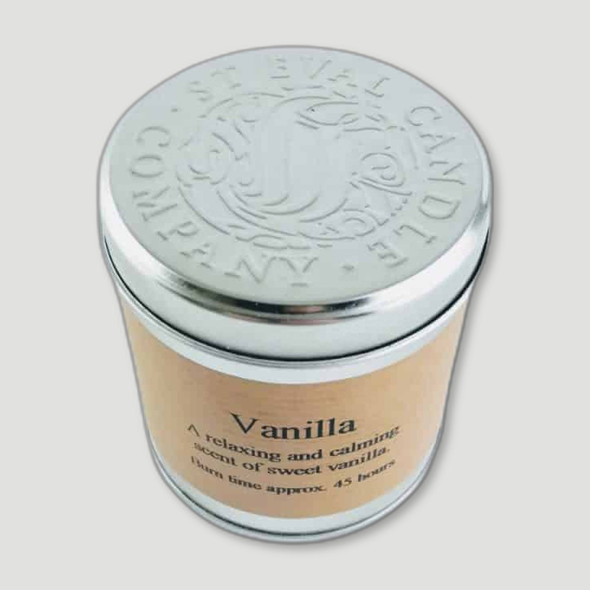 Vanilla Tin Candle from St Eval Candles - British Made Candles