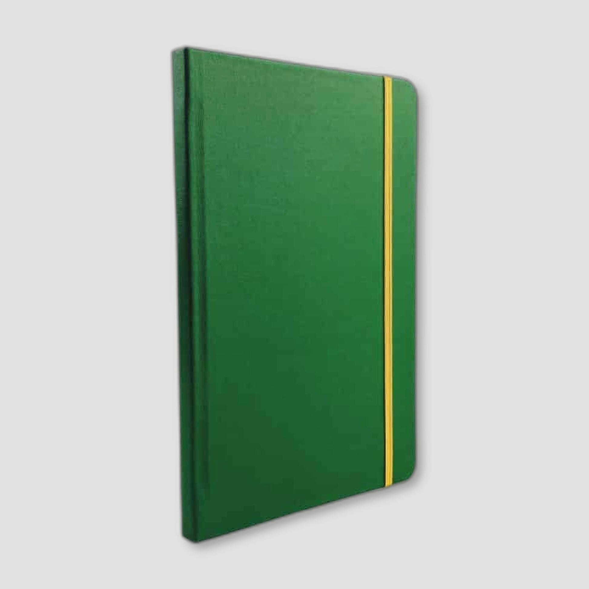 Vibrant Buckram Emerald Notebook from The Stamford Notebook Co - British Made Stationery