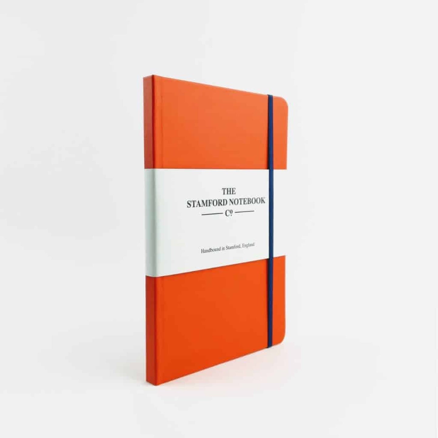 Vibrant Buckram Tangerine Notebook
