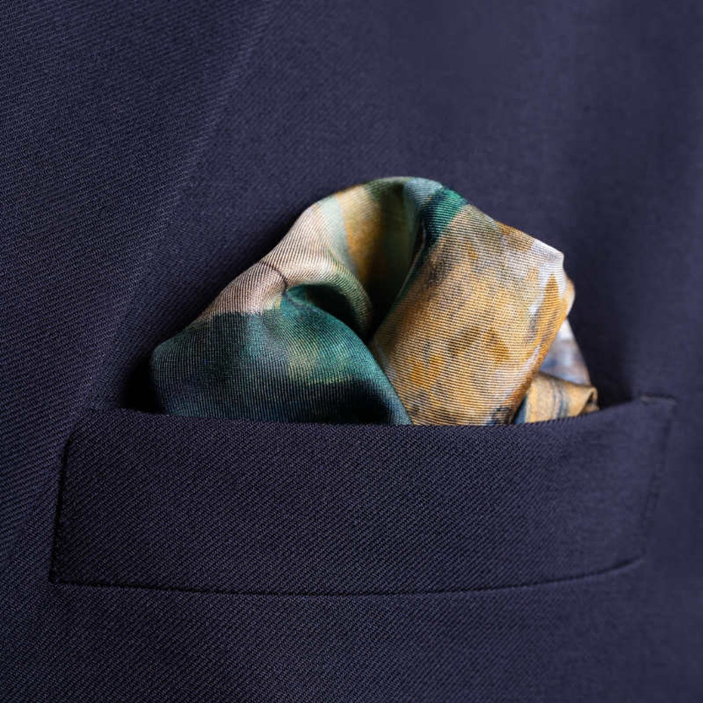 Victory At Last Silk Pocket Square Medium