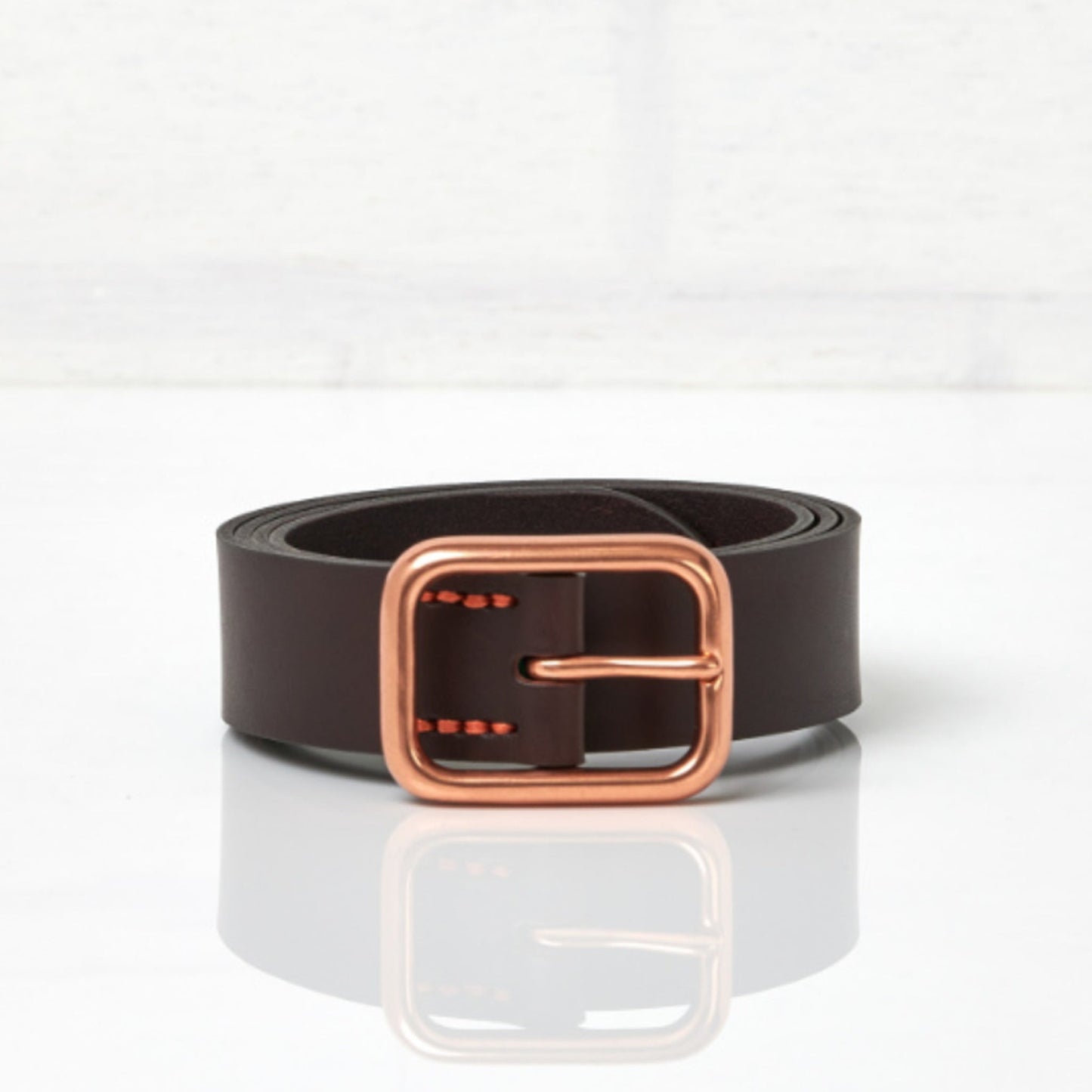 Walnut Brown Copper Pavilion Belt
