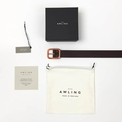 Walnut Brown Copper Pavilion Belt