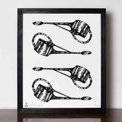 Watering Can Limited Edition Print 12" x 16"