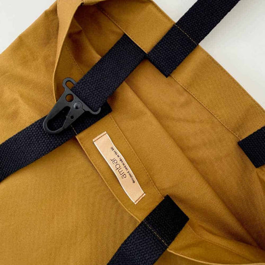 Waxed Cotton Tote Bag