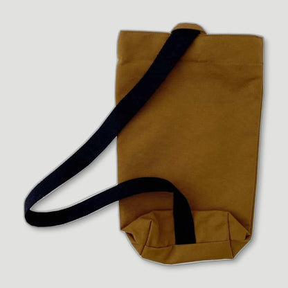 Waxed Cotton Wine Bag from Ambar Living - British Made Homeware