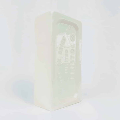 White Bristol Brick Vase