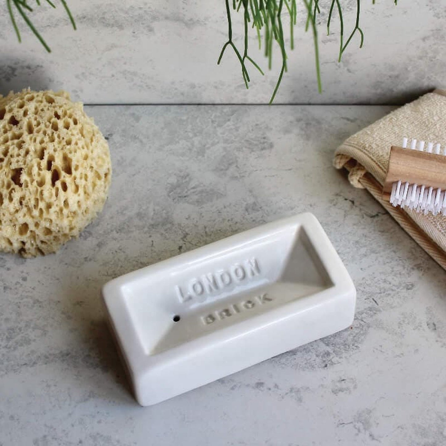 White London Brick Dish