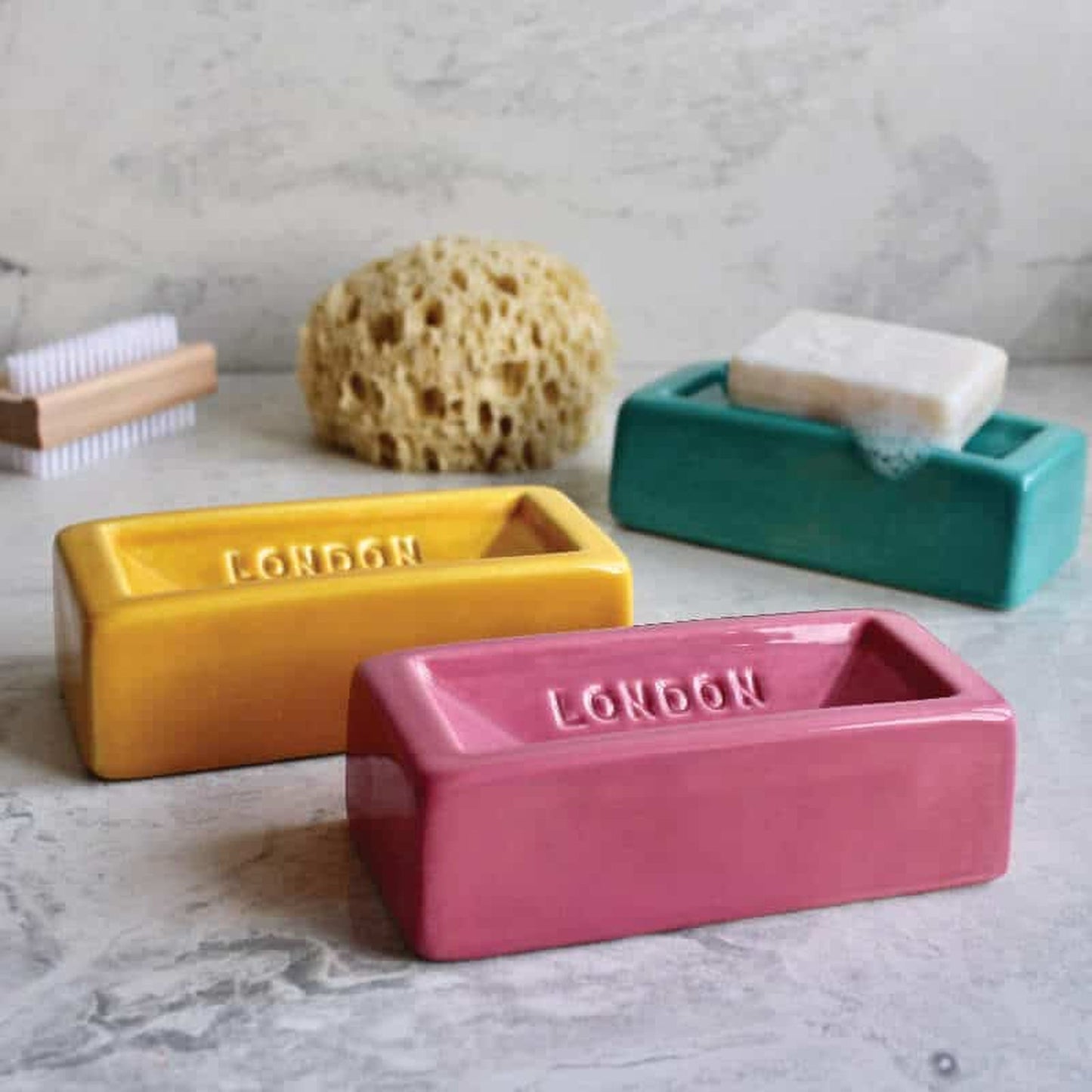 White London Brick Dish