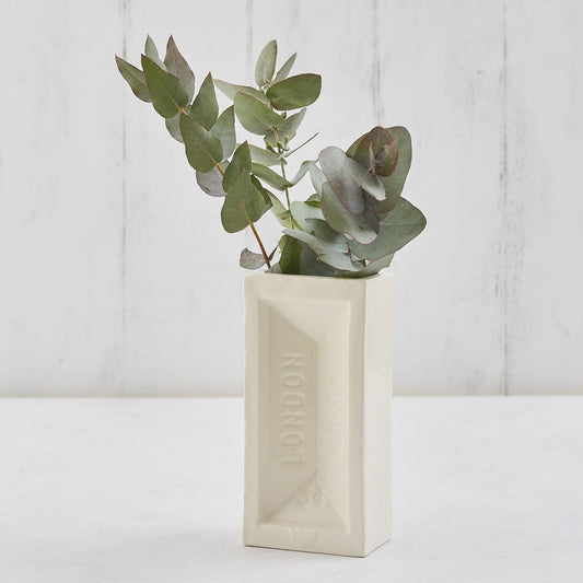 White London Brick Vase