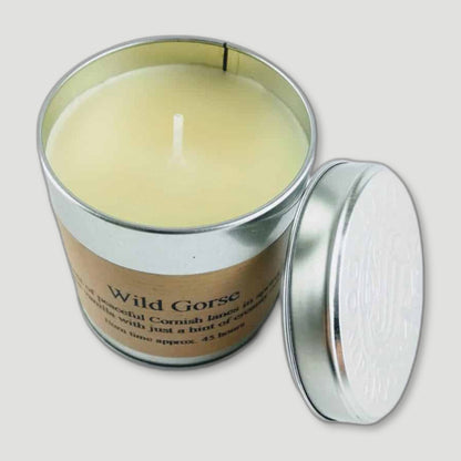 Wild Gorse Tin Candle from St Eval Candles - British Made Candles